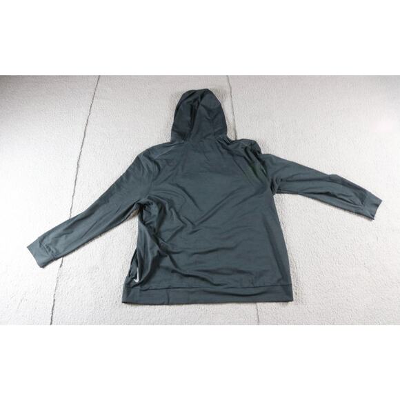 Nike Hoodie Mens XL Black Yoga Dri Fit Full Zip Sweatshirt - Picture 2 of 6